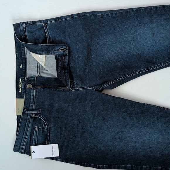 NWT Goodfellow & Co. Slim Total Flex Premium Denim Jeans W40 X L30 Medium Wash - Picture 10 of 16